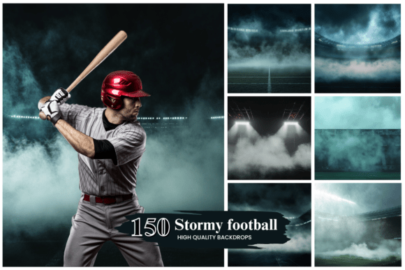 Download 100+ Stormy Football Digital Backgrounds - Backgrounds Collection