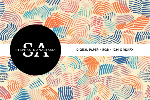 Download Retro Digital Paper Pattern - Retro digital paper Collection