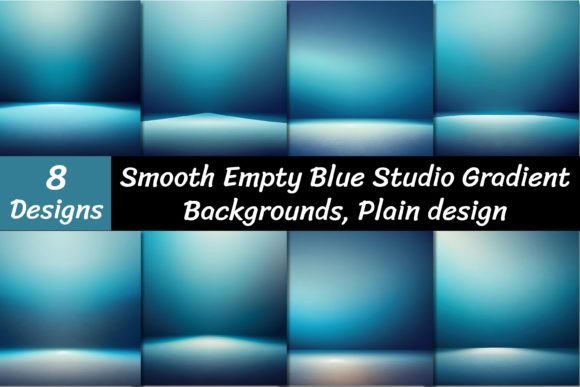Download Empty Blue Studio Gradient Backgrounds - Backgrounds Collection