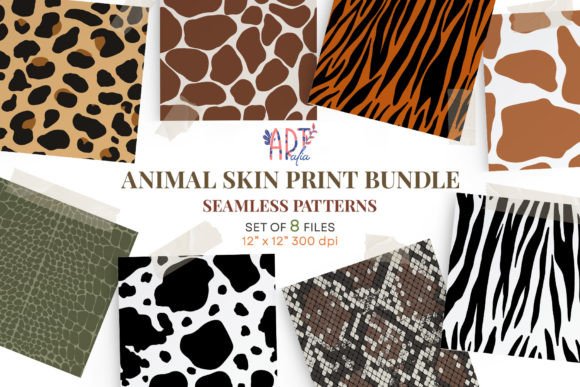Download Animal Skin Seamless Pattern Bundle - Premium Resources