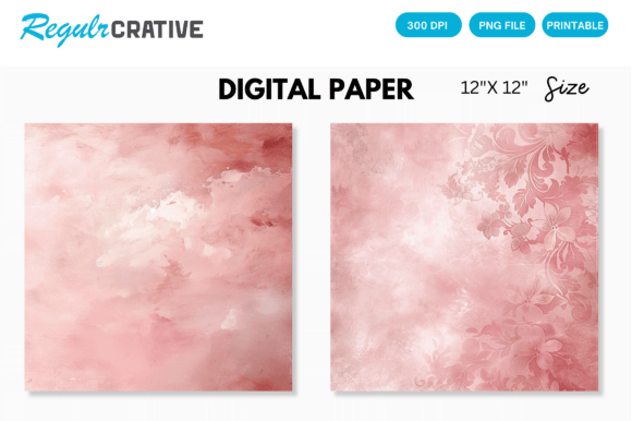 Download Blush Pink Digital Paper Backgrounds - Backgrounds Collection