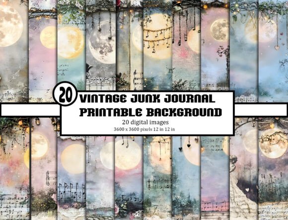 Download Vintage Journal Printable Backgrounds - Backgrounds Collection