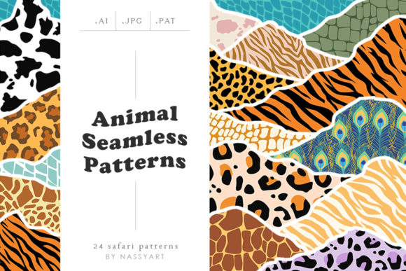Download Animal Skin Seamless Patterns - Animal skin Collection