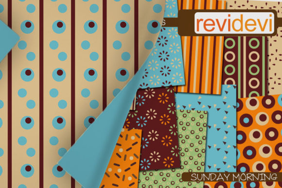 Download Retro Geometric Backgrounds - Backgrounds Collection