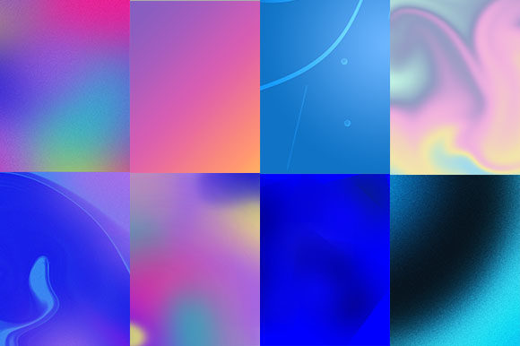Download Gradient &amp; Grainy Colorful Backgrounds - Backgrounds Collection