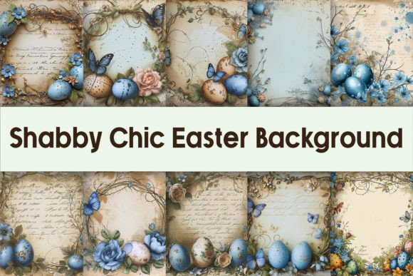 Download Shabby Chic Easter Background - Easter background Collection
