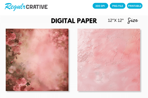 Download Blush Pink Digital Paper Backgrounds - Backgrounds Collection