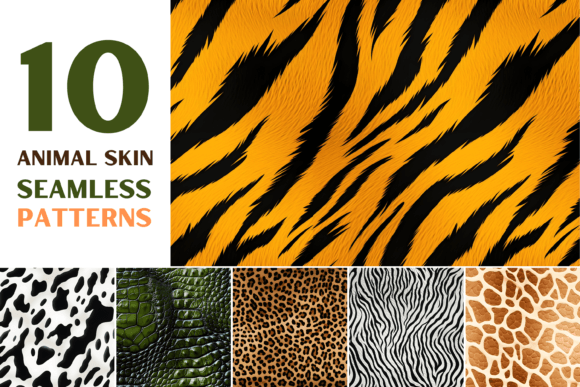 Download Animal Skin Seamless Patterns - Premium Resources