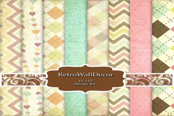 Download Retro Digital Paper - Retro digital paper Collection