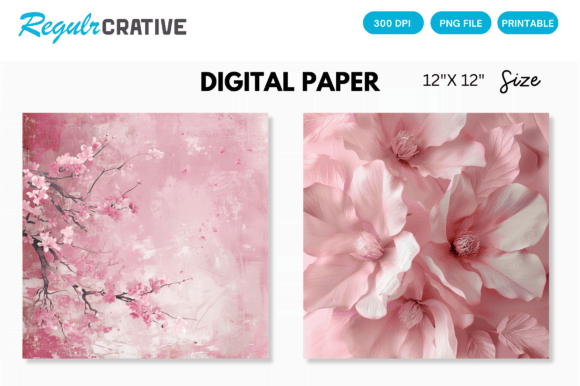 Download Blush Pink Digital Paper Backgrounds - Backgrounds Collection